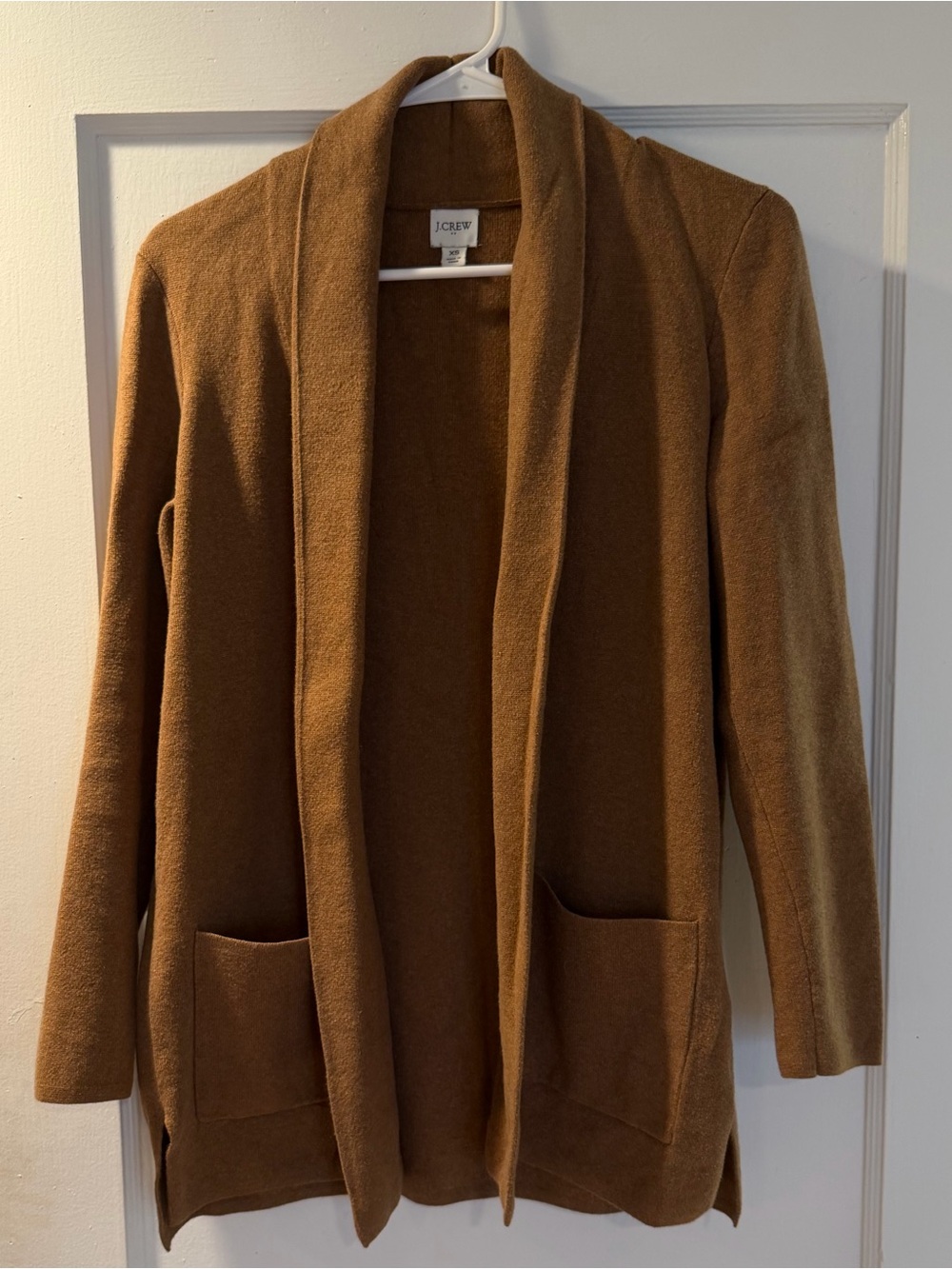 J. Crew Cotton Open Front Sweater Cardigan